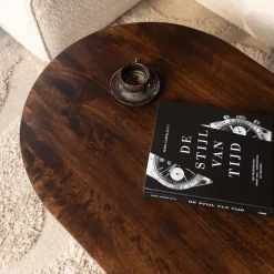 Salontafel DOMINGO Mango Donkerbruin 120x70