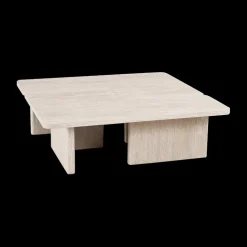 Salontafel ISANDRO 2Del. 120x120 Decor Travertin