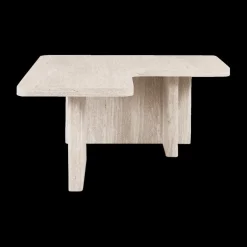 Salontafel ISANDRO 2Del. 120x120 Decor Travertin