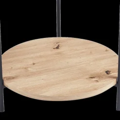 Salontafel JACOB Ø45 M/Onderblad Oude Eik