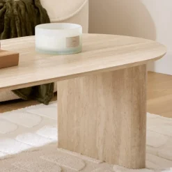 Salontafel LAGOON 120x60 Travertijnlook