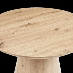 Salontafel LELIE Ø80 Kolompoot Oude Eik