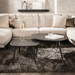 Salontafel LUISA S/2 Organisch Rock