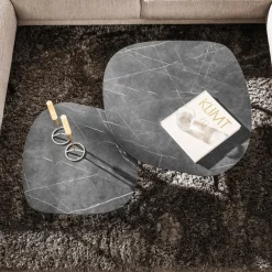 Salontafel LUISA S/2 Organisch Rock