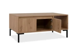 Salontafel MARE Artisan eik/zwart