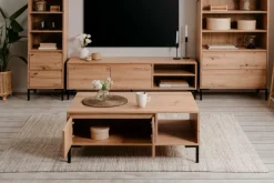 Salontafel MARE Artisan eik/zwart