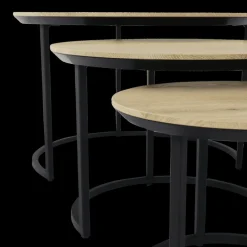 Salontafel MAXTON 3Del. Natur