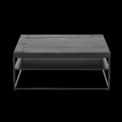 Salontafel MOERA Eiken zwart