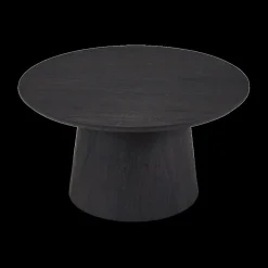 Salontafel NATHAN Ø80 Decor Donkerbruin