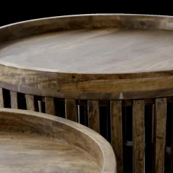 Salontafel NEROTA Massief mango zandkleur