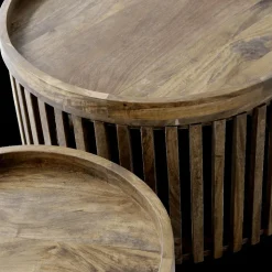 Salontafel NEROTA Massief mango zandkleur