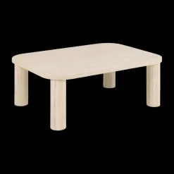 Salontafel NOVI Travertijnlook 100x75