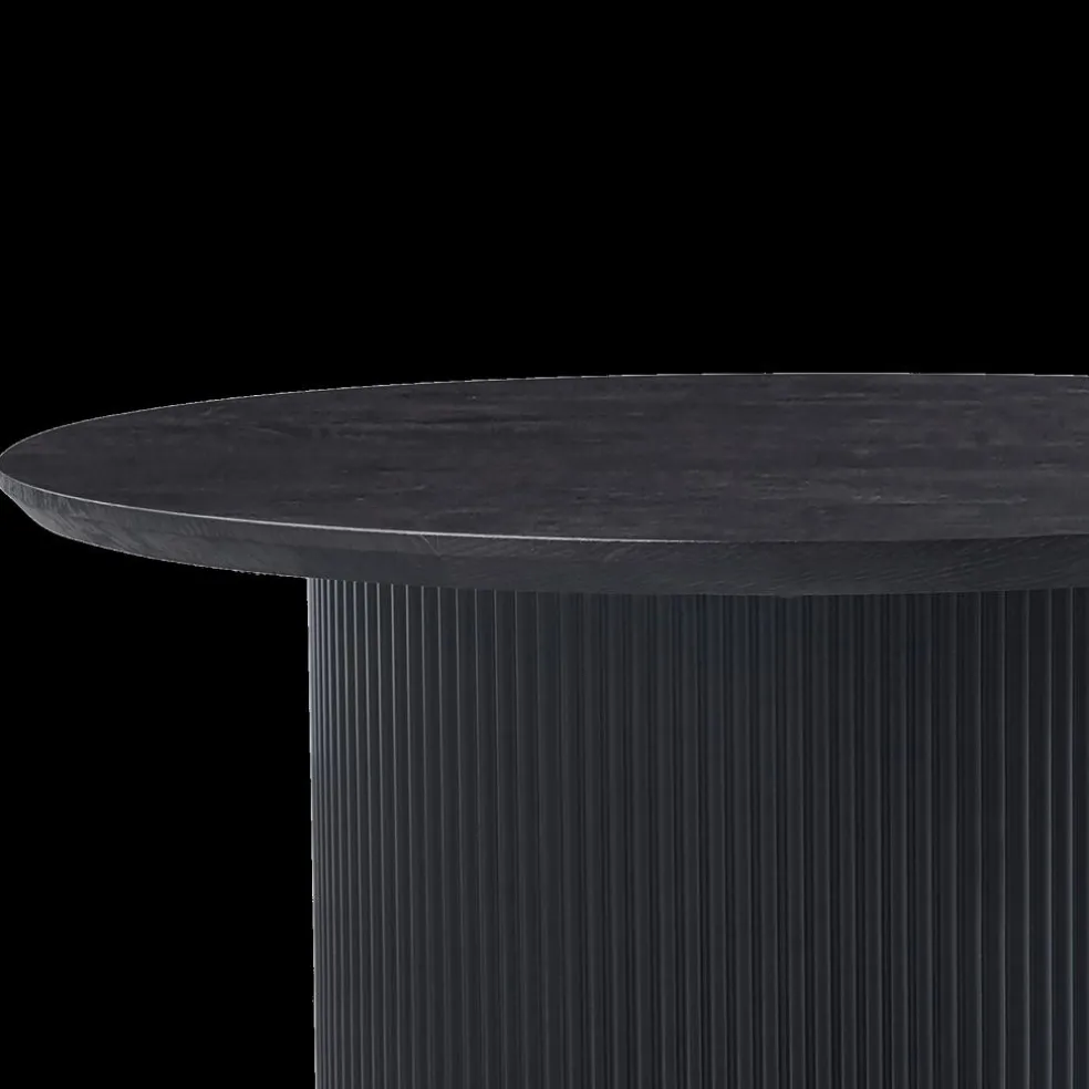 Salontafel PORTO Decor Donkerbruin Ø80