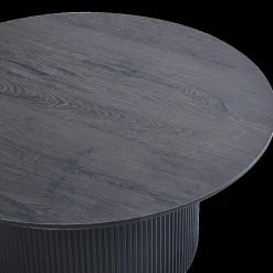 Salontafel PORTO Decor Donkerbruin Ø80