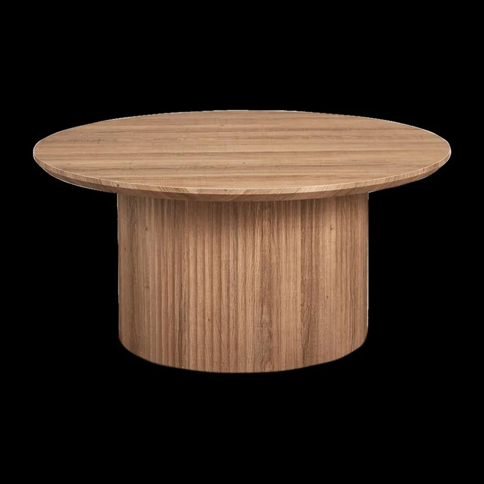 Salontafel PORTO Decor Oude Eik Ø80