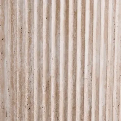 Salontafel PORTO Ovaal 120x70 Travertijnlook