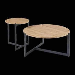 Salontafel ROWAN S/2 Oude Eik