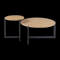 Salontafel ROWAN S/2 Oude Eik