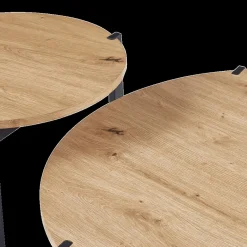 Salontafel ROWAN S/2 Oude Eik