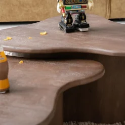 Salontafel S/2 AILO Mangohout Bruin