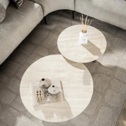 Salontafel S/2 AUDE Ø76/Ø58