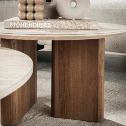 Salontafel S/2 AUDE Ø76/Ø58