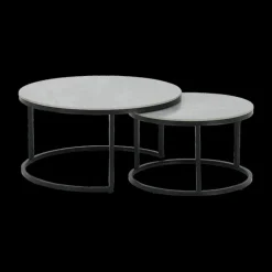 Salontafel S/2 TWINNY Steen Grijs