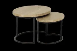 Salontafel Set van 2 CREEK Natur
