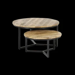 Salontafel Set van 2 LORE Mango