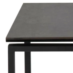 Salontafel Set van 3 MARCO Keramiek Zwart/Mt Zwart