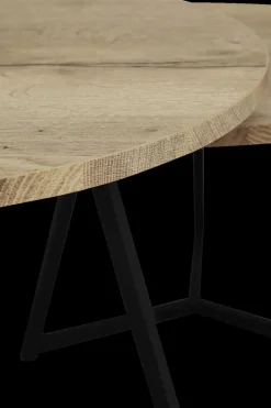 Salontafel Set van 2 ZYAN Natuur