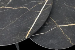 Salontafel Set van 2 ZYAN Marble Bromo