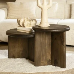 Salontafel SOPRANO Ø45 Mango