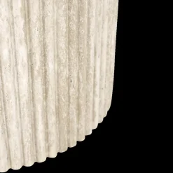 Salontafel XENA Ø80 Travertijnlook