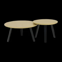 Salontafelset FURANO Ø80-H45/Ø60-H40