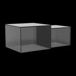 Salontafelset LIVA Glass Smoked