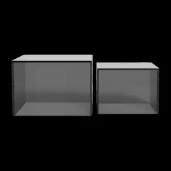 Salontafelset LIVA Glass Smoked