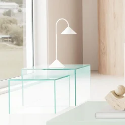 Salontafelset LIVA Glass Crystal Clear