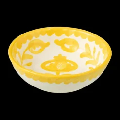 Schaal GRANZA Ker. Wit/Geel S