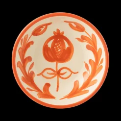 Schaal GRANZA Ker. Wit/Oranje S