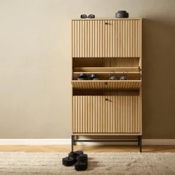 Schoenenkast FIEBE 3L Decor Eik B72