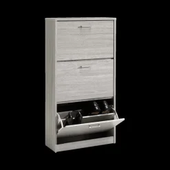 Schoenenkast MAUI 3L Grijze Eik