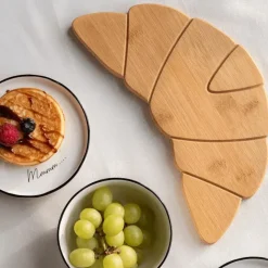 Serveerplank CROISSANT Bamboe