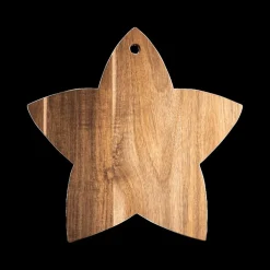 Serveerplank STAR Stervorm Acacia Bruin