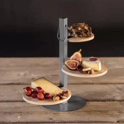 Serveertoren APPRO 3Niv. Ht/Met. Taupe