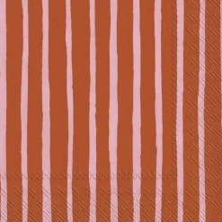 Servet PICCOLO Roze/Oranje