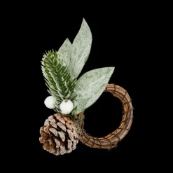 Servetring S/2 DENRY Besneeuwde Tak