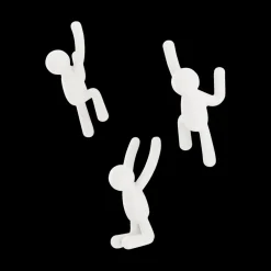 Set 3 Kapstok BUDDY Wit Ass.