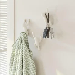 Set 3 Kapstok BUDDY Wit Ass.