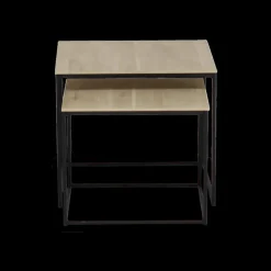 Set van 2 bijzettafels MIC Fresh Oak